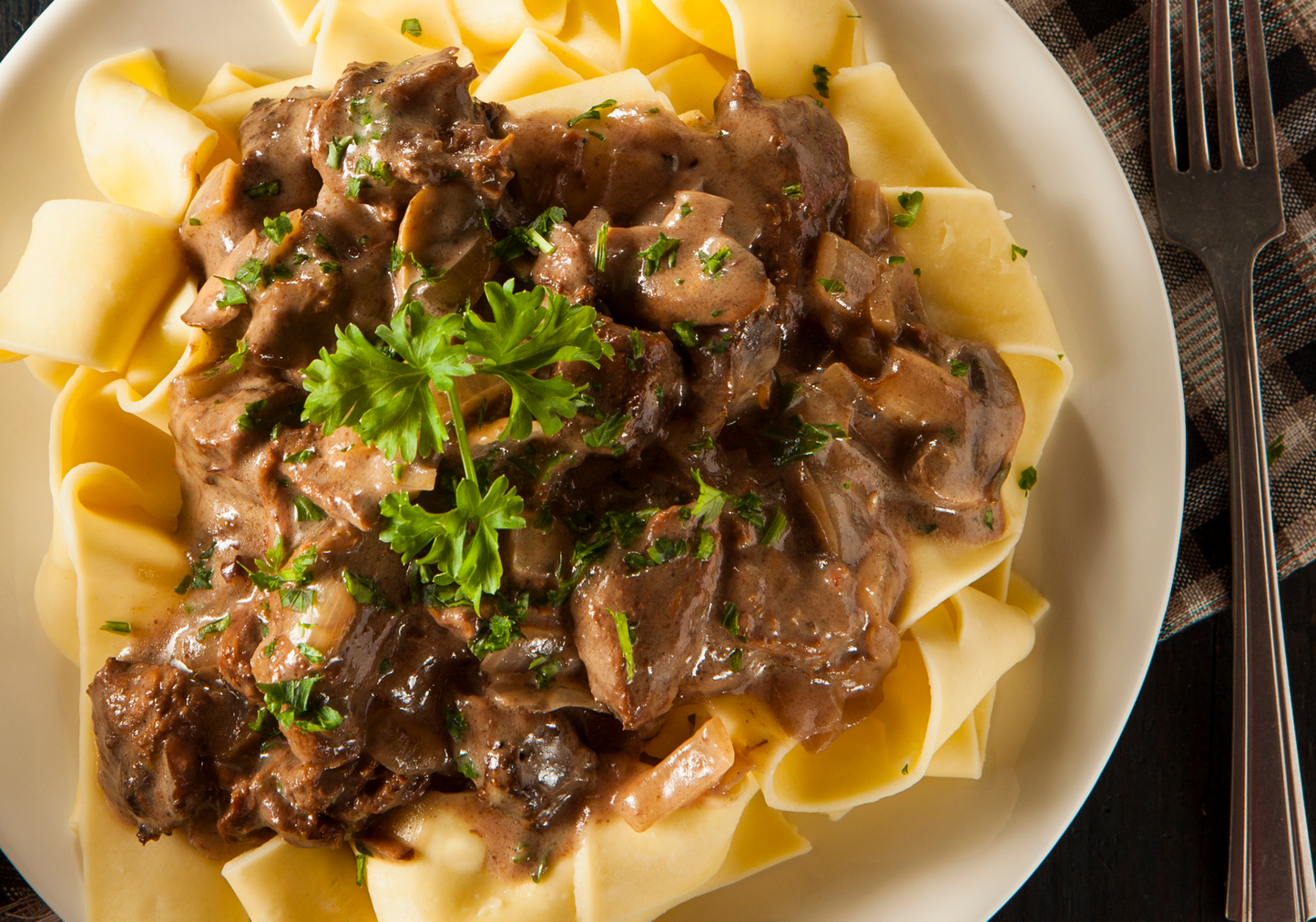 Beef Stroganoff