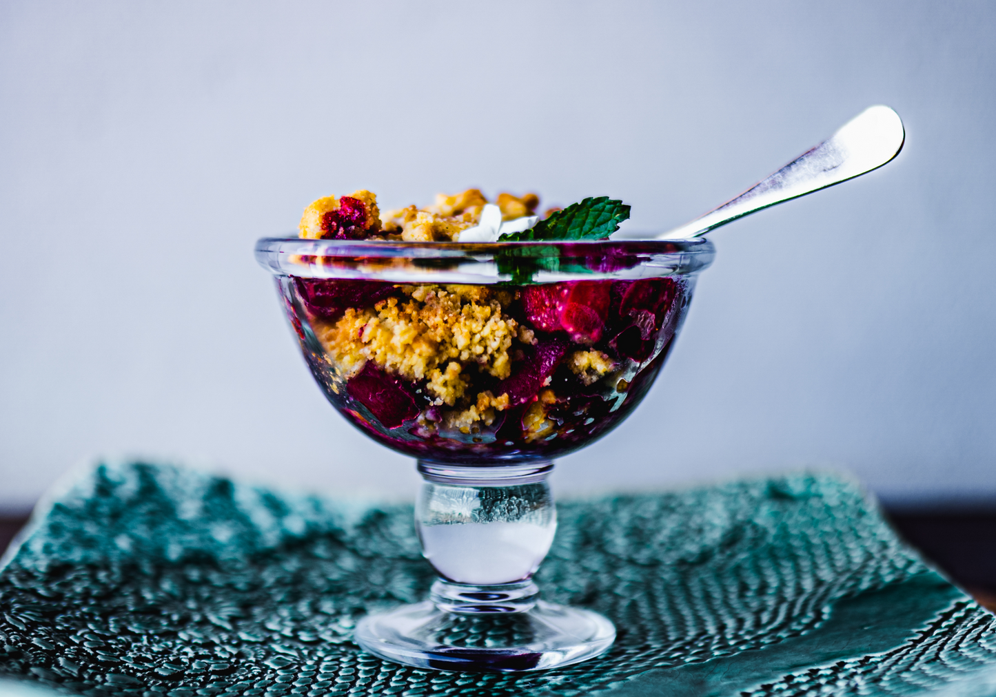 Berry Apple Crumble