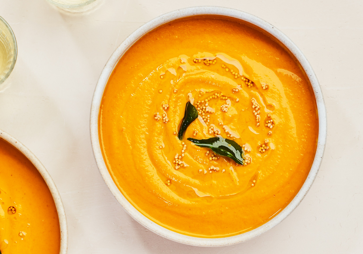Cream of Carrot & Ginger Soup